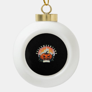 HalloweenTown 1998 Essential T-Shirt Ceramic Ball Christmas Ornament