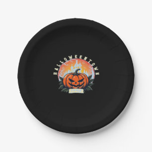 HalloweenTown 1998 Essential T-Shirt Paper Plate