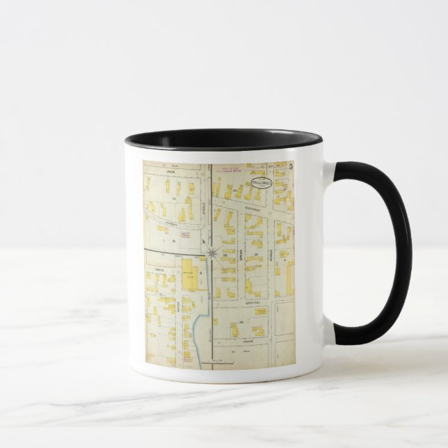 Hallowell, Kennebec County, and Maine Mug (Right)
