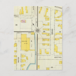 Hallowell, Kennebec County, and Maine Postcard