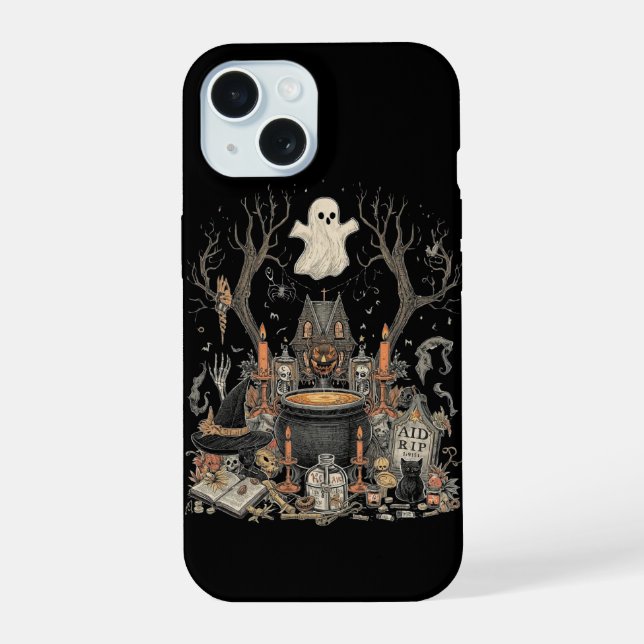 hallowen iPhone 15 case (Back)