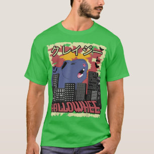 Hallowhee Guinea Pig Zilla Cavy Cavia Halloween T-Shirt