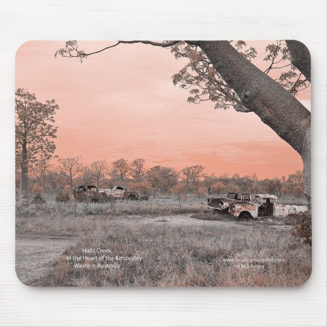 Halls Creek, Heart of the Kimberley Mouse Pad (Front)