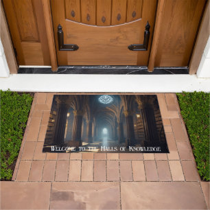 Halls of Ancient Knowledge Doormat