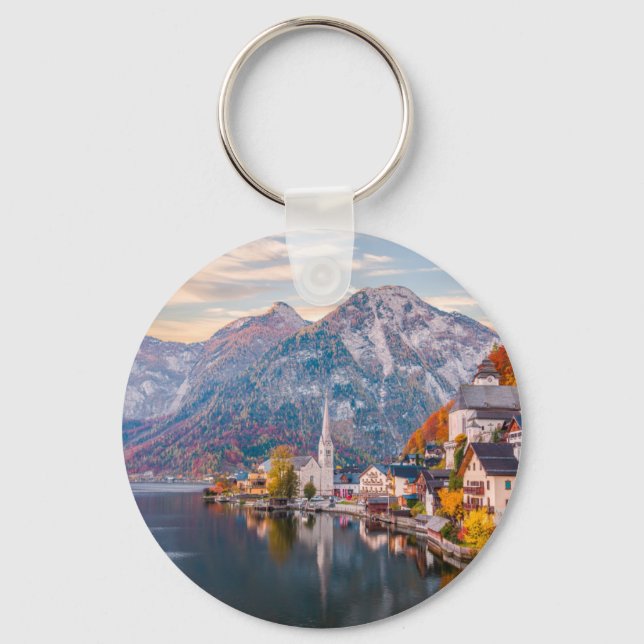 Hallstatt, Austria Keychain (Front)