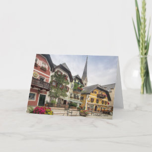 Hallstatt, Austria picturesque photograph Card
