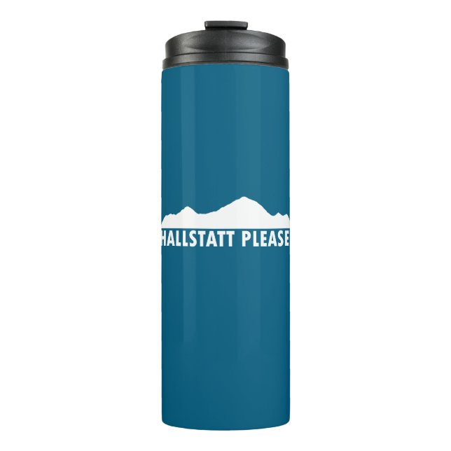 Hallstatt Austria Please Thermal Tumbler (Front)