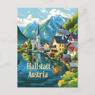 Hallstatt Austria Postcard