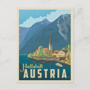 Hallstatt, Austria Postcard