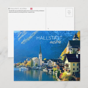 Hallstatt, Autriche Carte postale