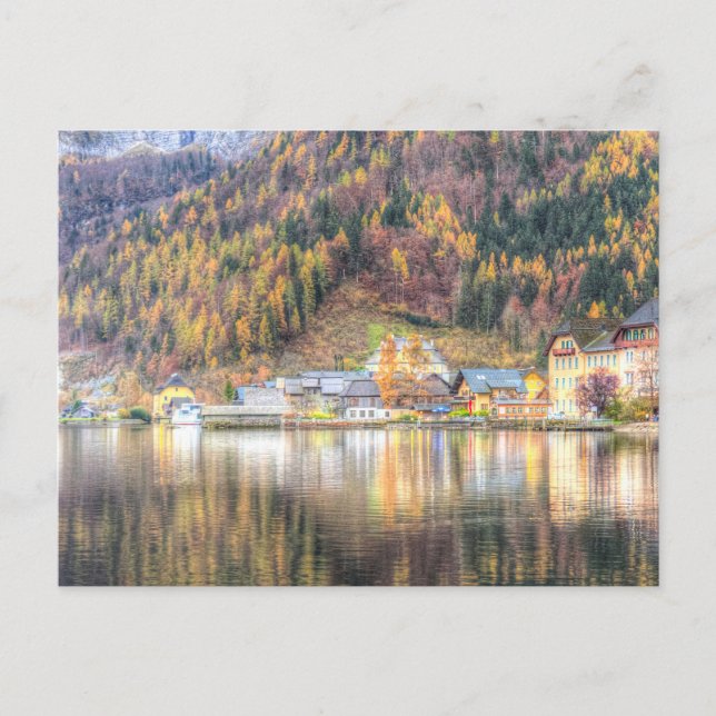 Hallstatt Village Austria Postcard (Front)