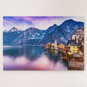 Hallstatt village Austria puxxle Jigsaw Puzzle