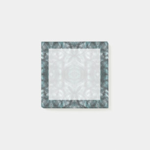 Hallways Green Abstract Watercolor Art Post-it Notes