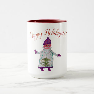 Hally Holidays Santa Claus  Mug
