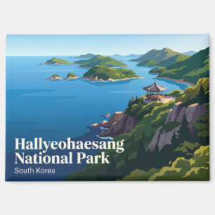 Hallyeohaesang National Park South Korea Magnet