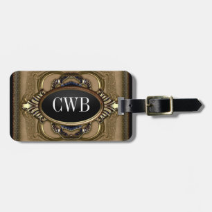 Halmorte Manor Monogram Luggage Tag