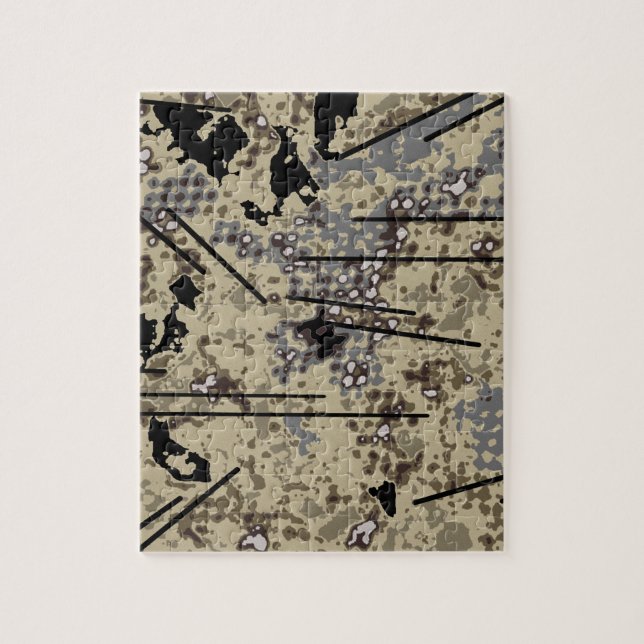 Halo Combat Camo Jigsaw Puzzle (Vertical)