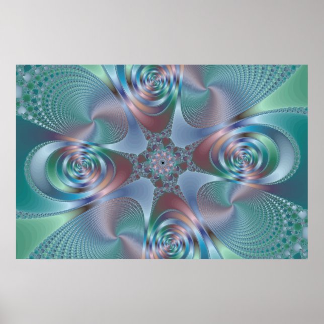 Halo - Fractal Poster (Front)