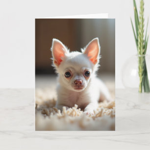 Halo Puppy Fathers Day Card