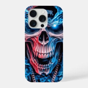 ​Halo Skull Drip iPhone 15 Pro Case