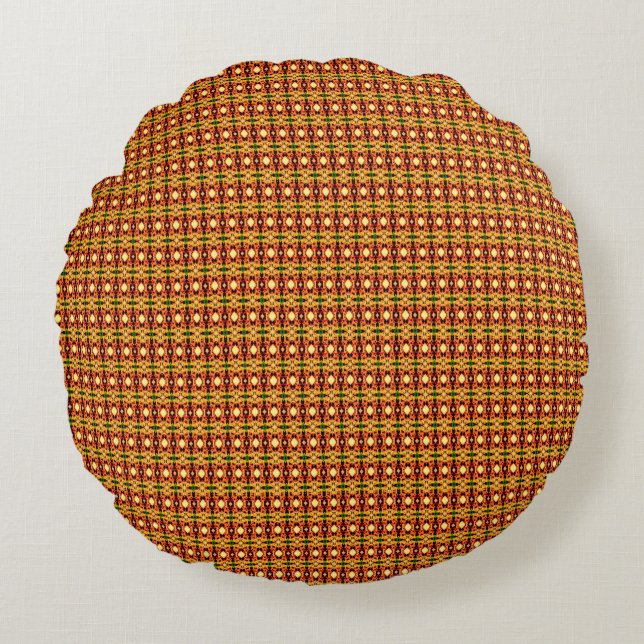 Halogem Round Pillow (Front)