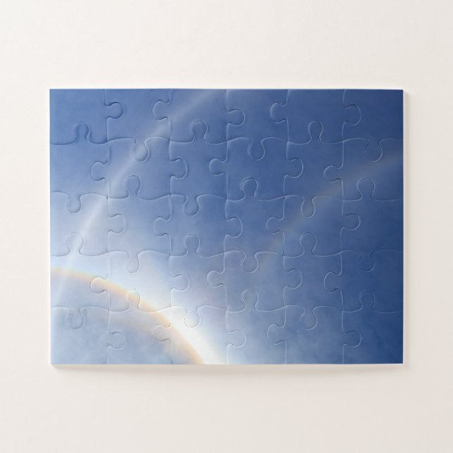 Halos around the sun jigsaw puzzle (Horizontal)