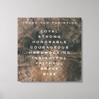 Halos of Grain #2 (24x24) Canvas Print