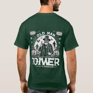 haloween vieux homme puissance T-shirt