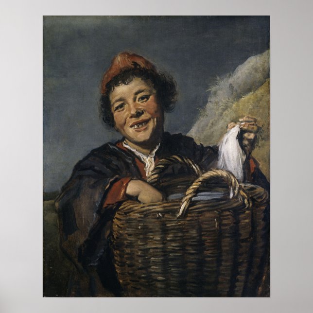 Hals - Fishing Boy 1630 Poster (Front)