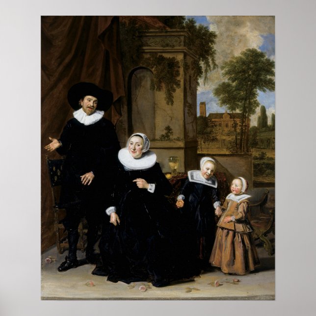 Hals - Portrait Of A Dutch Family Poster (Front)