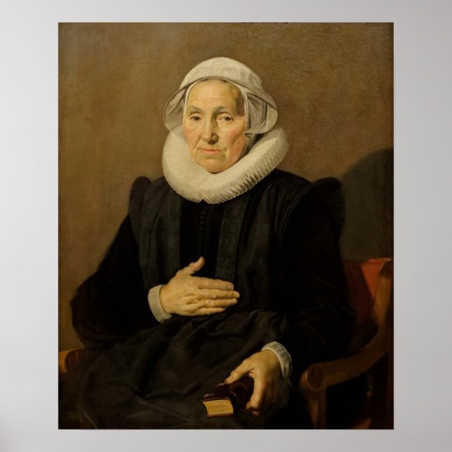 Hals - Portrait Of Sara Andriesdr Hessix Poster (Front)