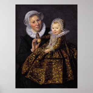 Hals - Woman And Child Poster
