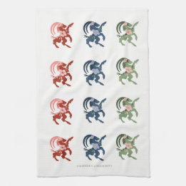 Hälsingebocken Kökshandduk — Lina RBG Kitchen Towel