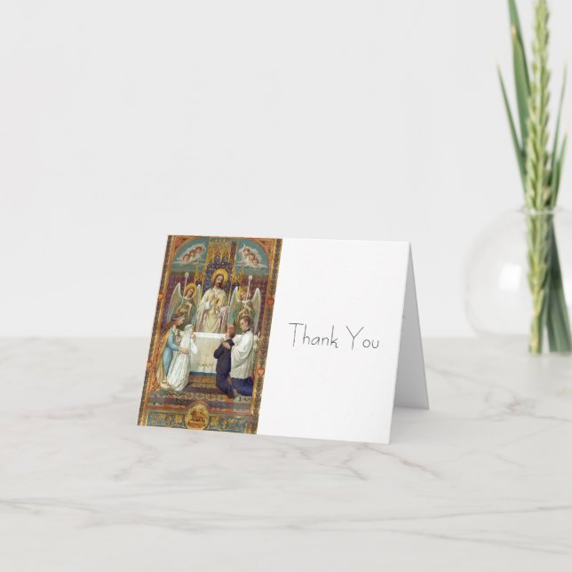 Halt in Awe Thank You Note including envelopes (Front)