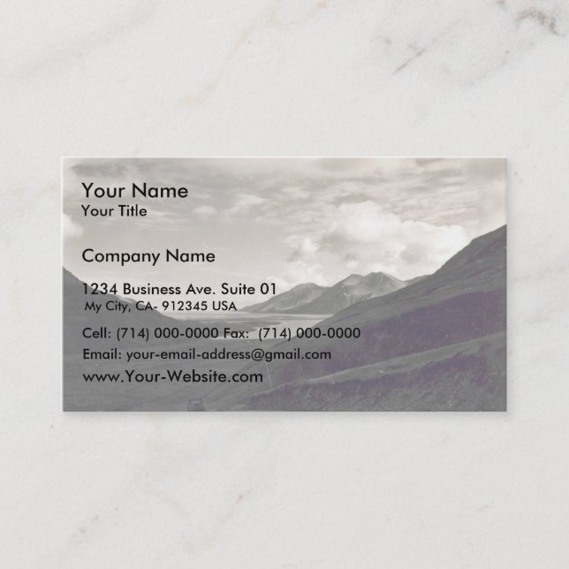 Halter Collection Business Card (Front)