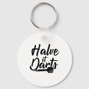 Halve It Darts Keychain