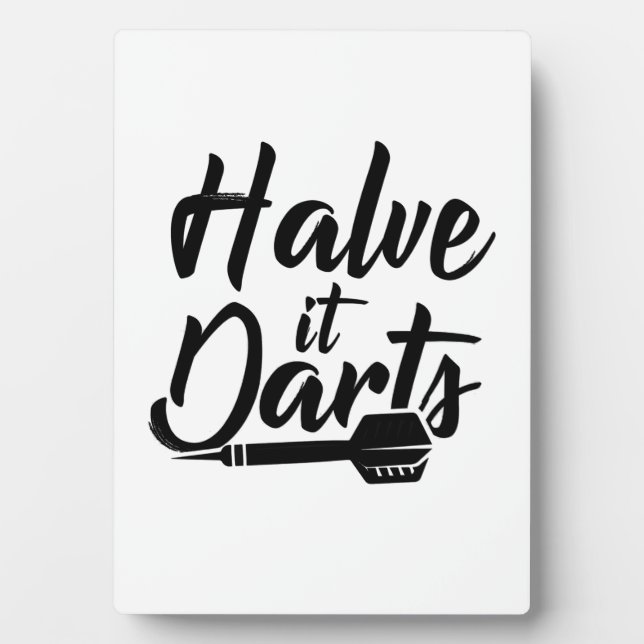 Halve It Darts Plaque (Front)