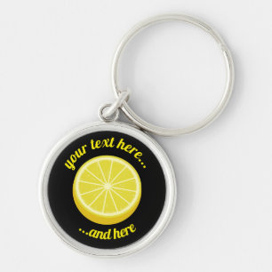 Halve Lemon Keychain