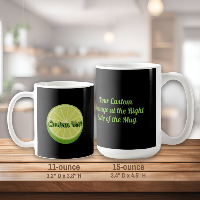Halve Lime Coffee Mug (Creator Uploaded)