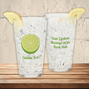 Halve Lime Glass
