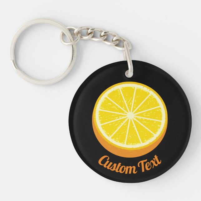 Halve Orange Keychain (Front)
