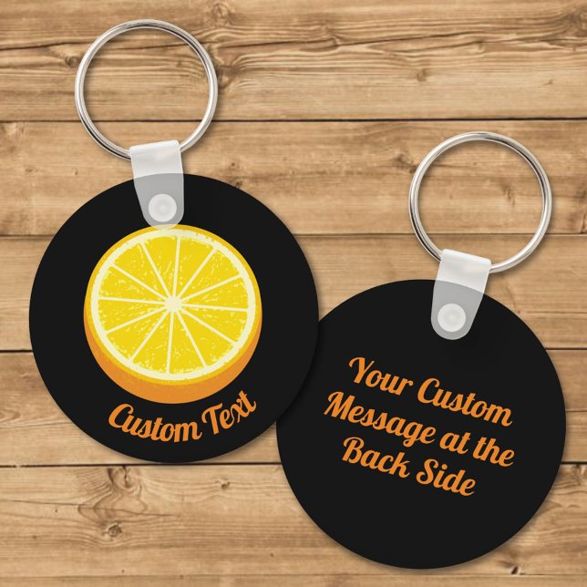 Halve Orange Keychain (Creator Uploaded)