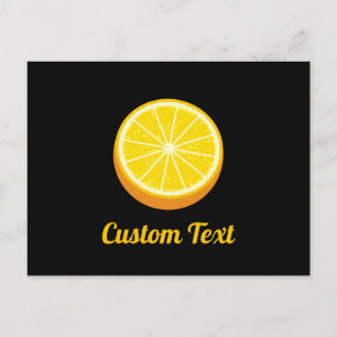 Halve Orange Postcard