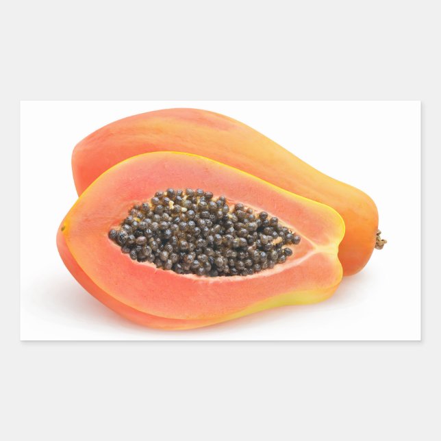 Halved papaya sticker (Front)