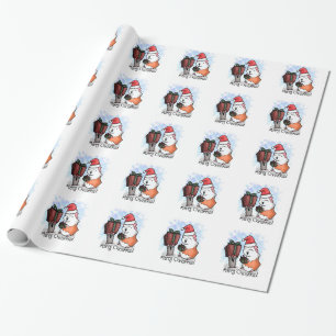 Ham and Piggy Christmas Wrapping Paper