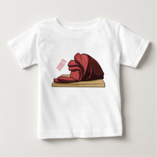 Ham cartoon illustration  baby T-Shirt