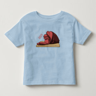 Ham cartoon illustration  toddler t-shirt