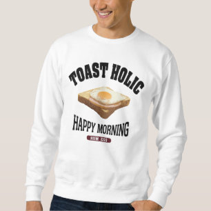 ham egg (Arrange toast vintage style) Sweatshirt