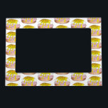Ham Eggs Benedict Breakfast Brunch Food Foodie Magnetic Picture Frame<br><div class="desc">Design features an original marker illustration of delicious eggs benedict, with ham, poached egg, hollandaise sauce, and chives. A diner breakfast food classic, ideal for your favourite chef or foodie! Don't see what you're looking for? Need help with customization? Click "contact this designer" to have something created just for you!...</div>