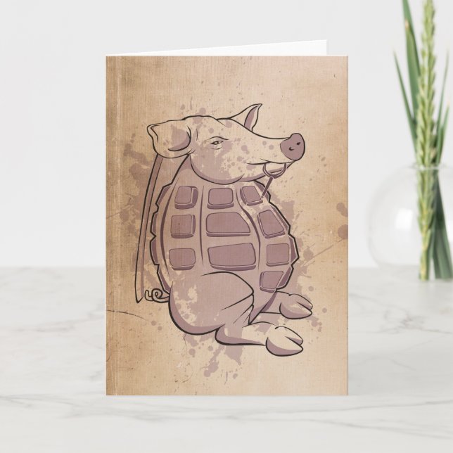 Ham-Grenade Card (Front)